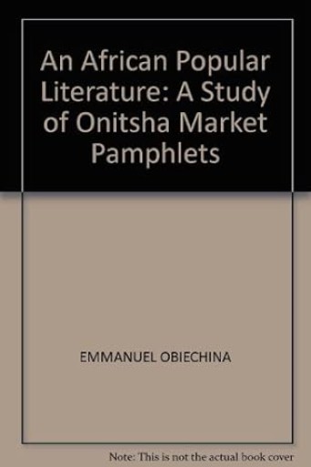 An African Popular Literature