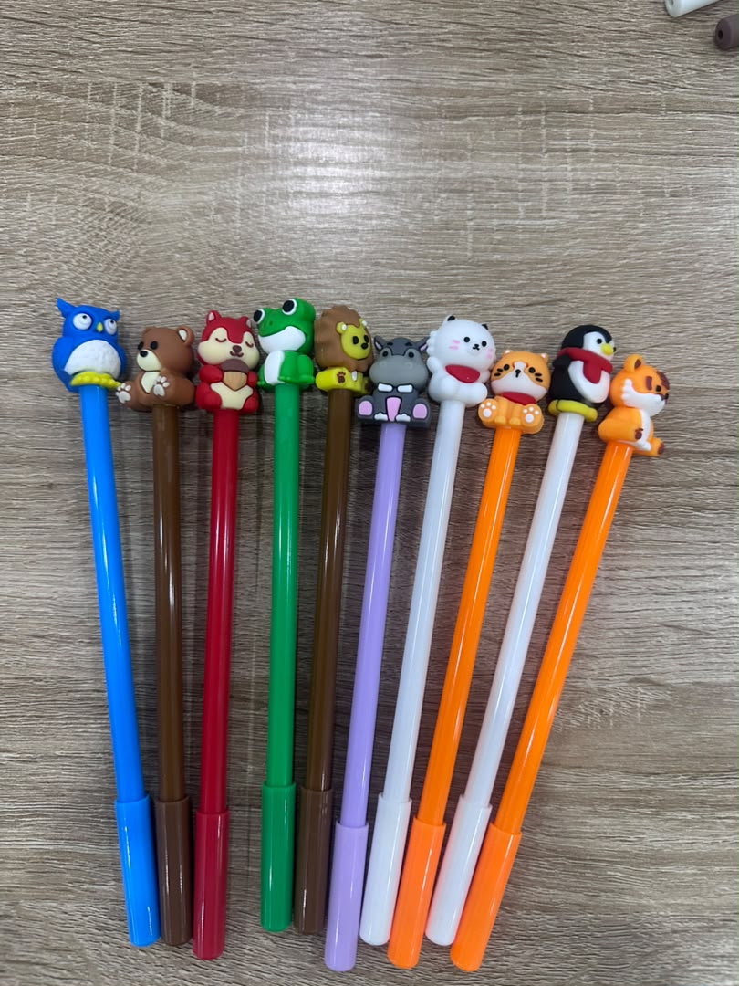 Cartoon Zoo Gel Pen
