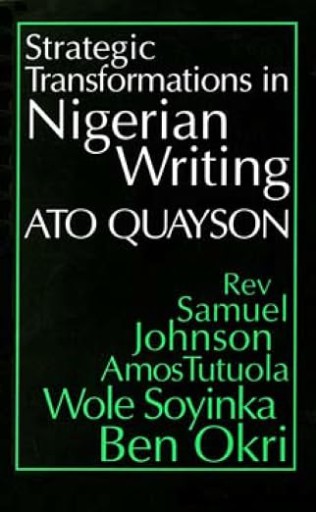 Strategic transformation and Nigerian writing