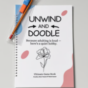 Unwind and Doodle Game book