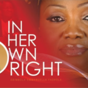 In her own right